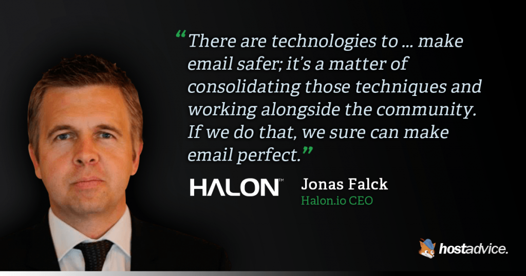 مصاحبه با جوناس فالک ، مدیر عامل شرکت Halon.io